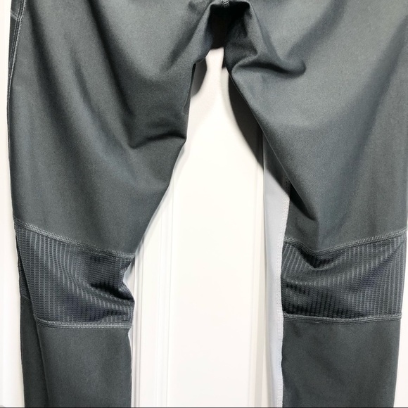 Under Armour Compression Drawstring Two Gray Tones, Pocket Leggings XL - Picture 7 of 13